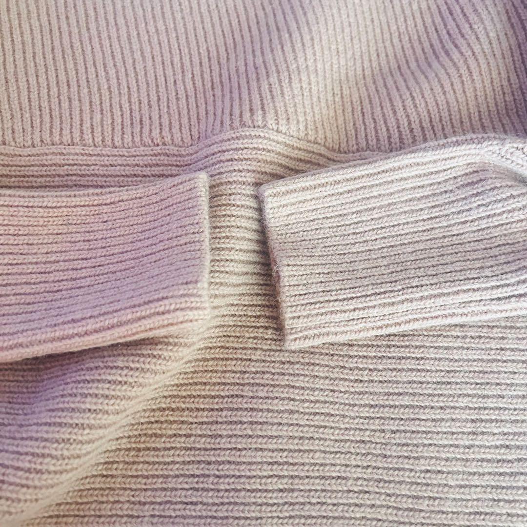 新品タグ付き CLANE クラネ スラントニットプルオーバー