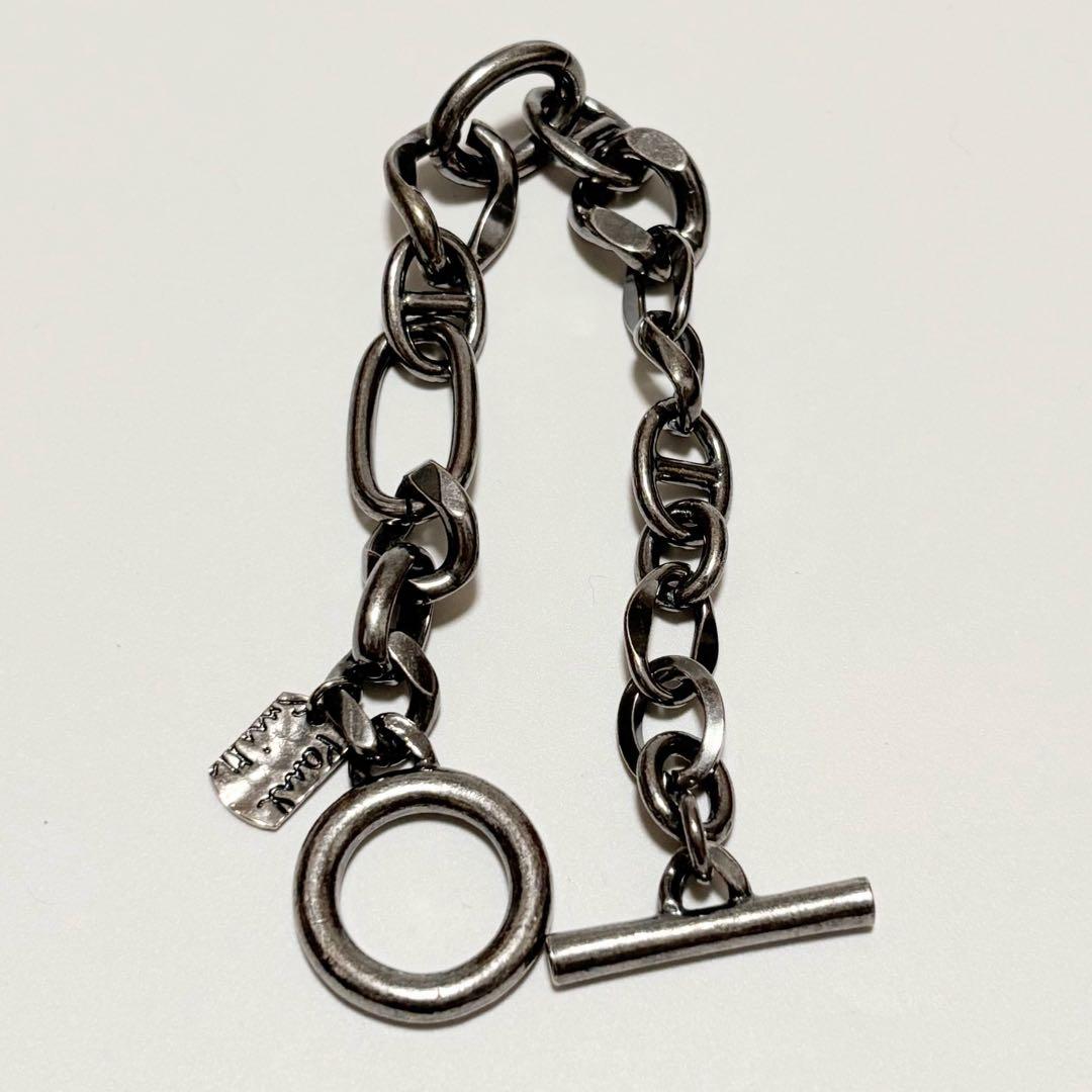 Paul Smith ブレスレットミックスチェーン Mixed Chain ロゴ