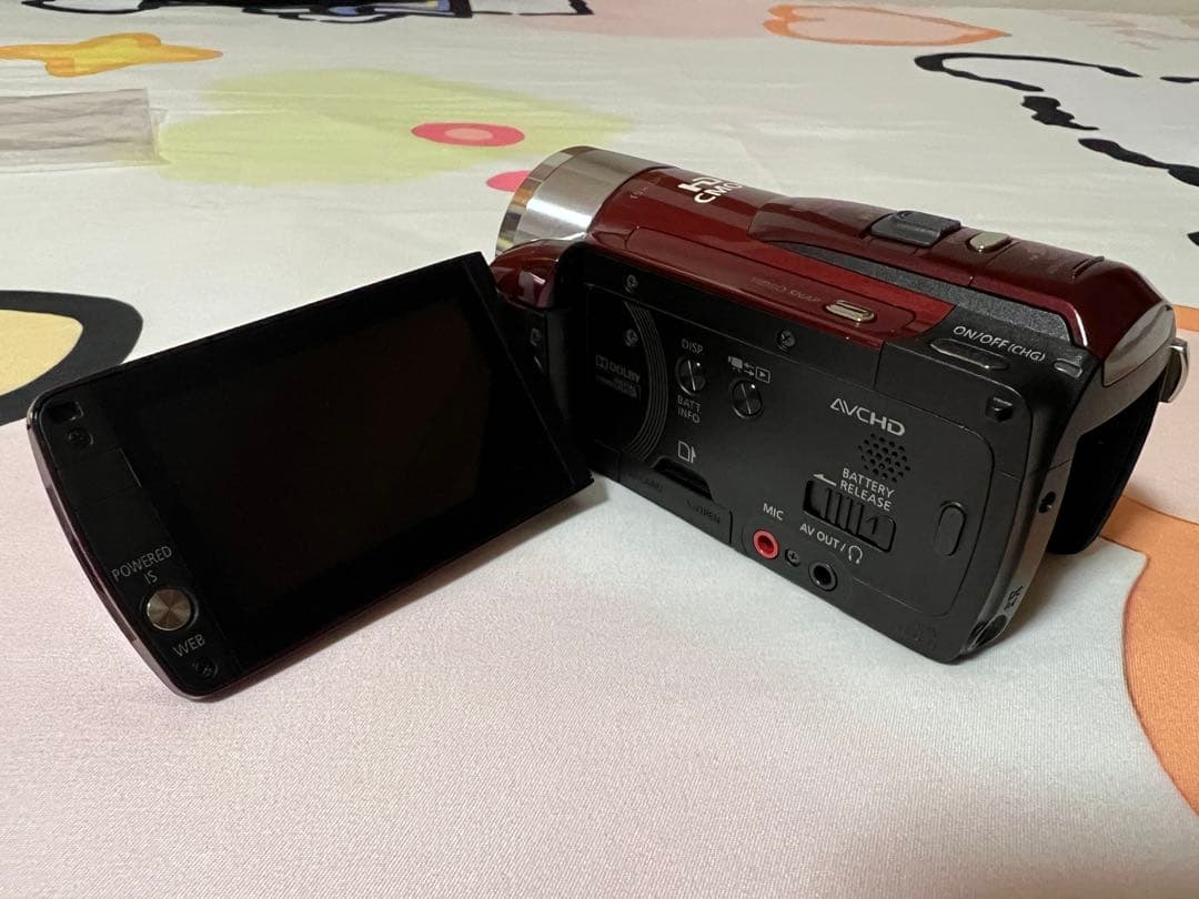 Canon HDビデオカメラ iVIS HF M31 レッド