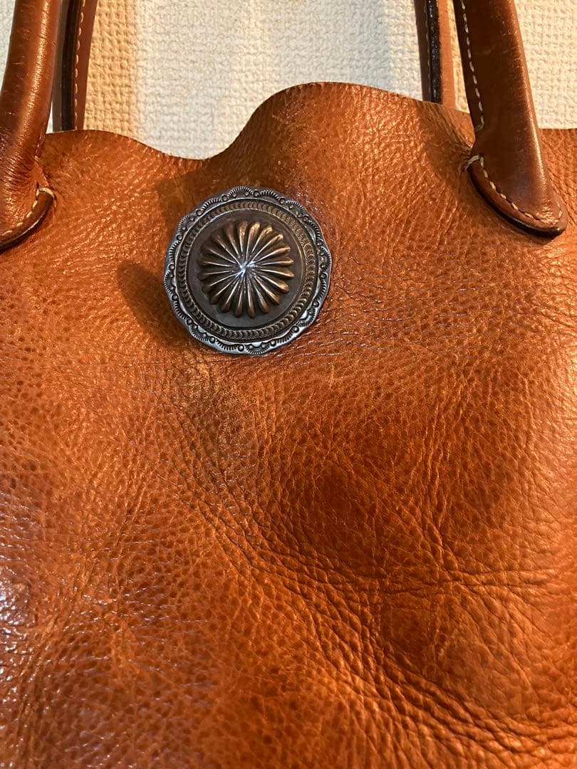 ラッキージョンレザートートバック　RRL ゴローズLUCKYJOHNアットラスト