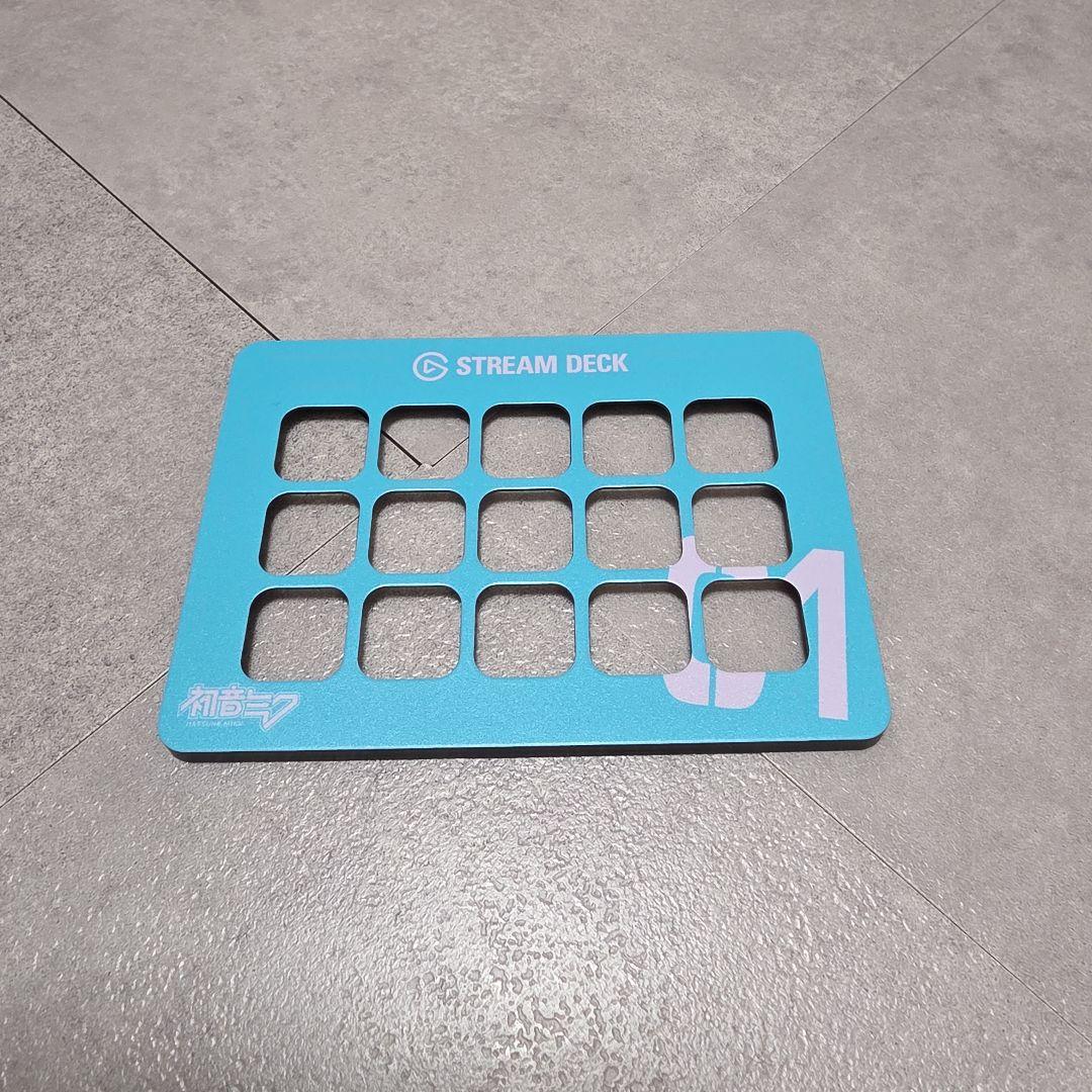 Stream Deck MK.2 Faceplate - 初音ミク エディション