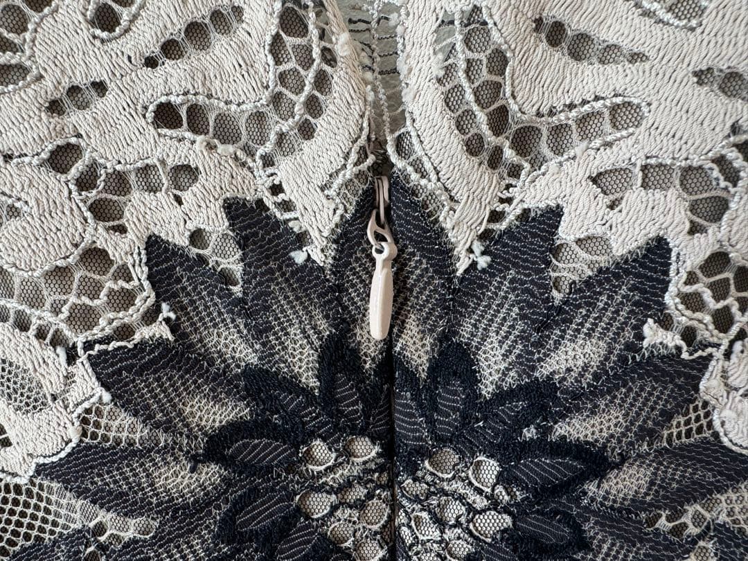 ビ*J様 BCBGmaxazria レースショートドレス パーティ カクテルドレ