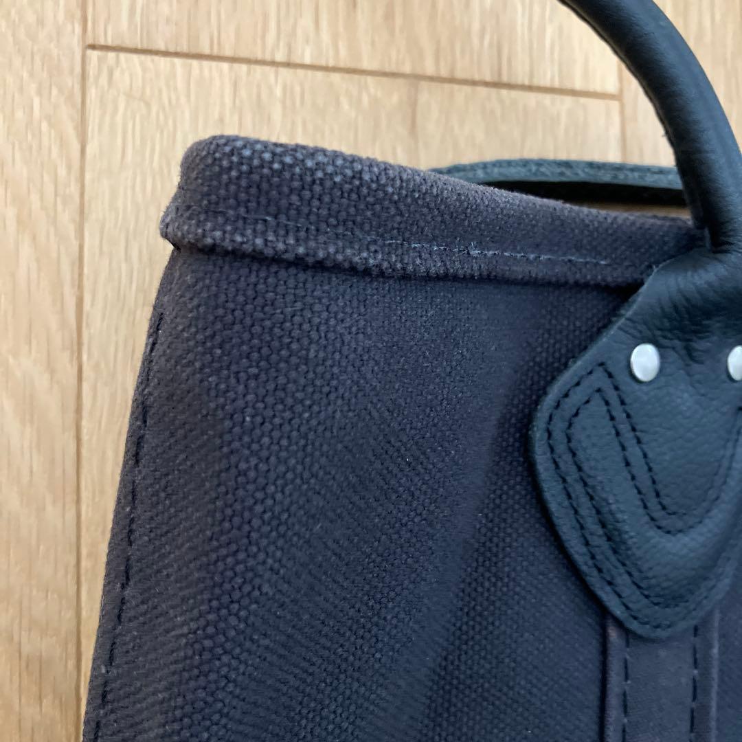 USA製　LLBEAN　エルエルビーン　トートバッグ　キャンバス　ブラック