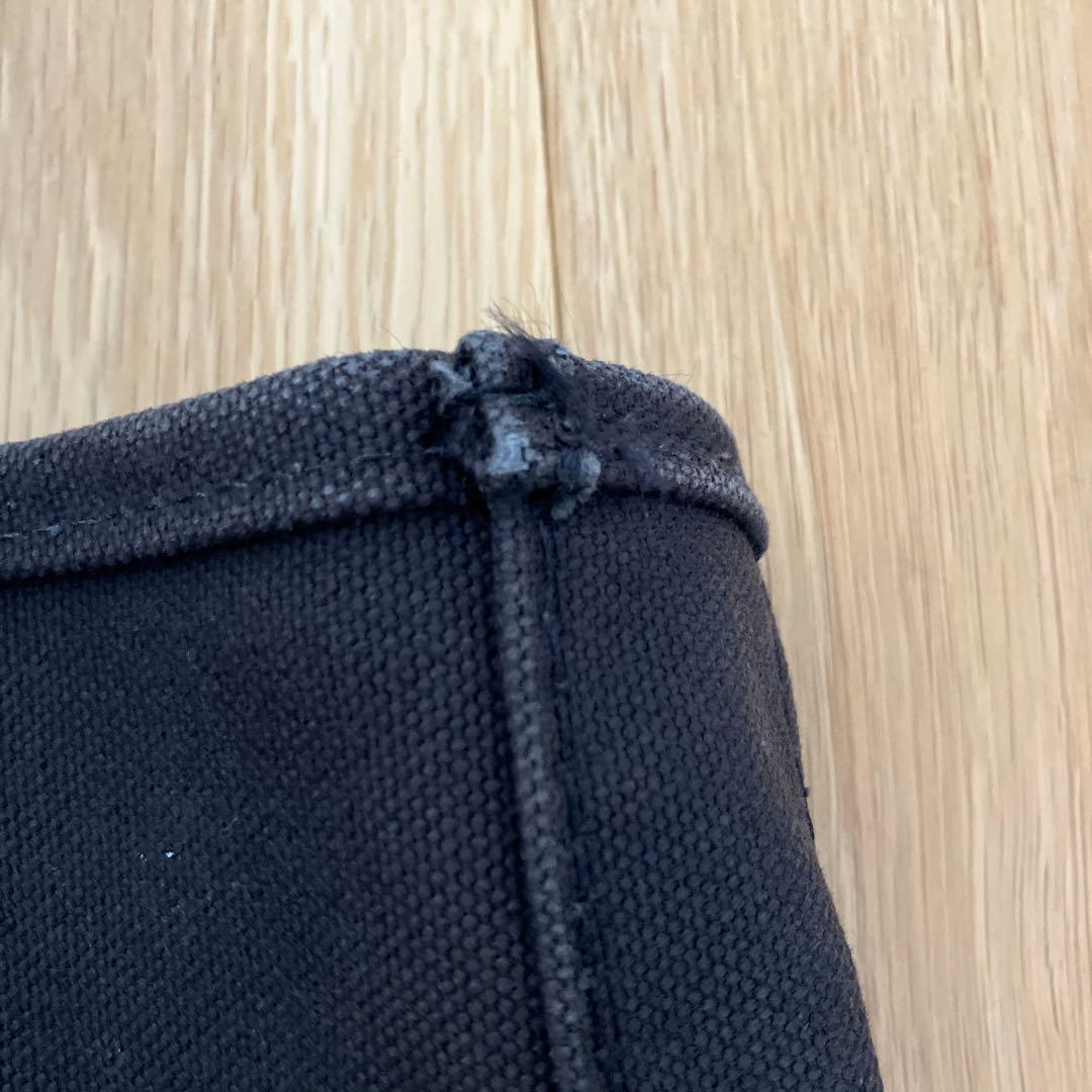 USA製　LLBEAN　エルエルビーン　トートバッグ　キャンバス　ブラック