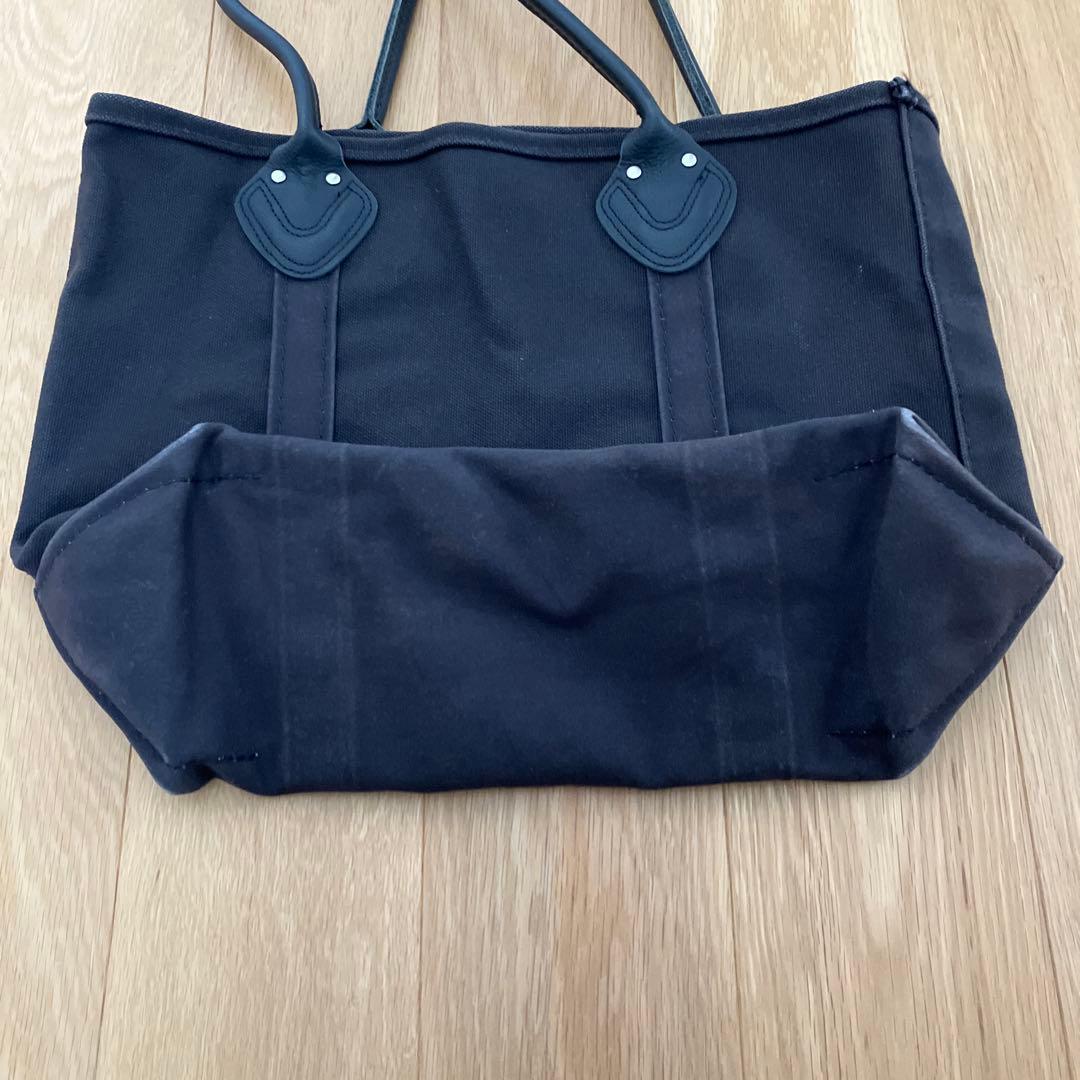 USA製　LLBEAN　エルエルビーン　トートバッグ　キャンバス　ブラック