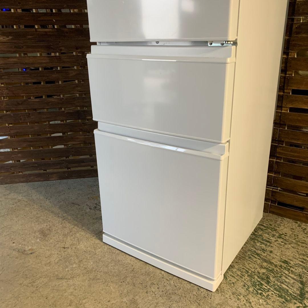 J974 三菱 冷蔵庫 3ドア MR-C33K-W 330L 2022年製