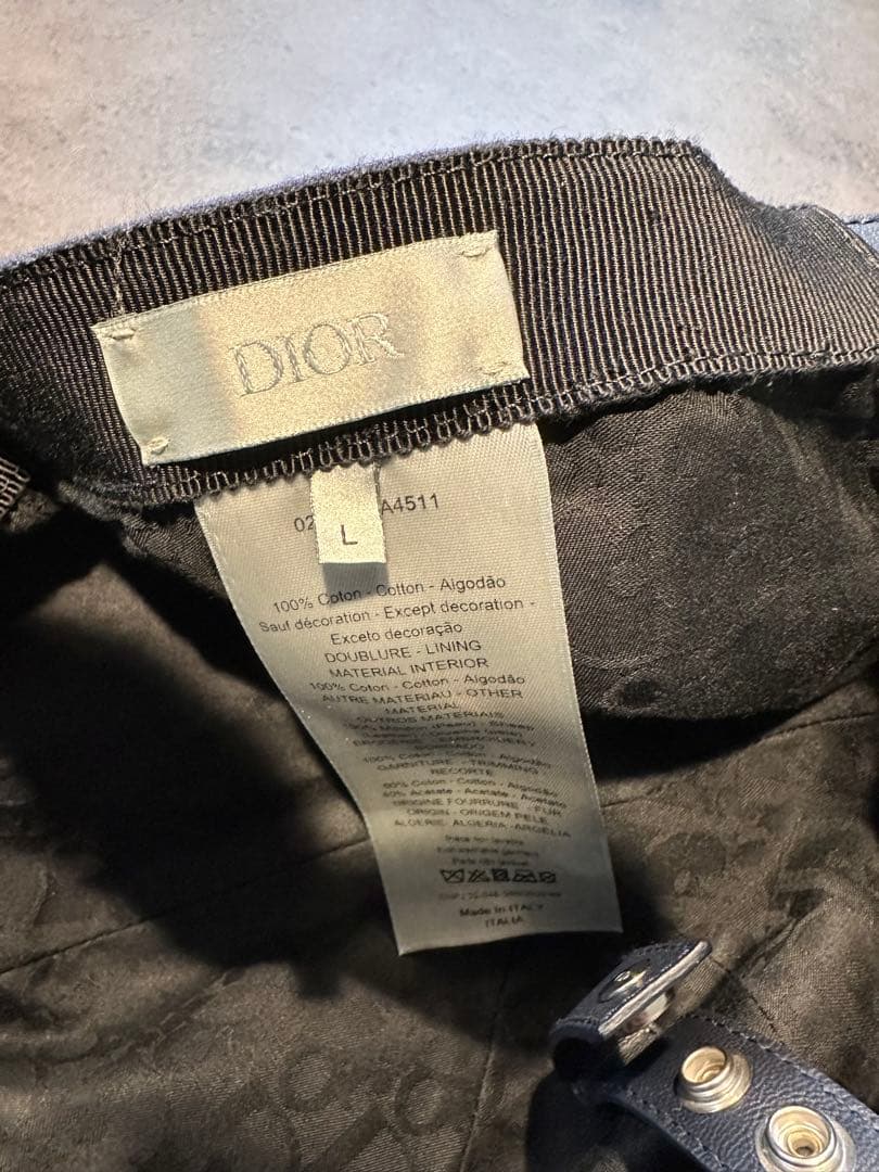 【未使用/値札有】ChristianDiorクリスチャンディオール　キャップ帽子