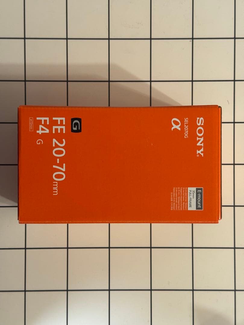 【美品】ソニー FE 20-70mm F4 G ズームレンズ