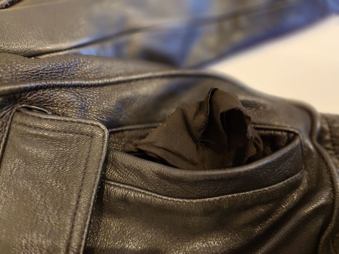 カドヤ KADOYA レザージャケット ライダース ゴートスキン