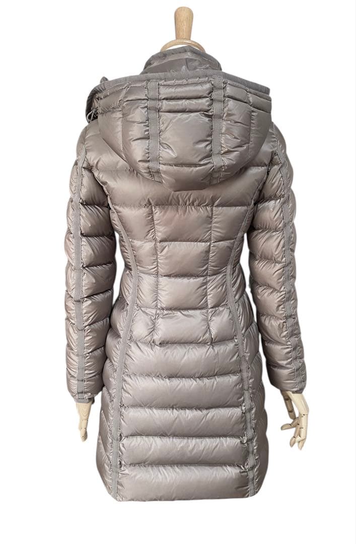 めんま＊MONCLER モンクレール＊高級エルミンヌ お洒落グレージュ