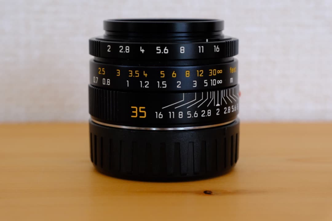 ズミクロン Summicron M35mm F2 ASPH フード付き