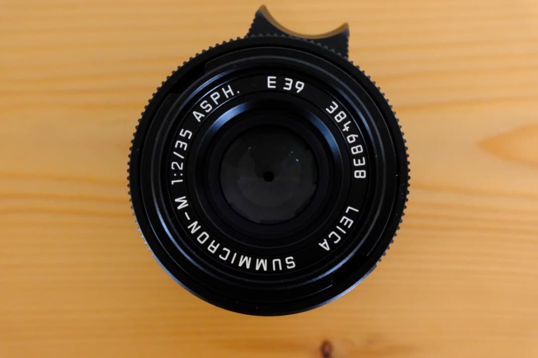 ズミクロン Summicron M35mm F2 ASPH フード付き