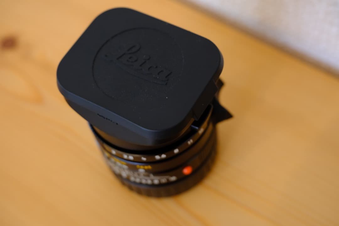 ズミクロン Summicron M35mm F2 ASPH フード付き