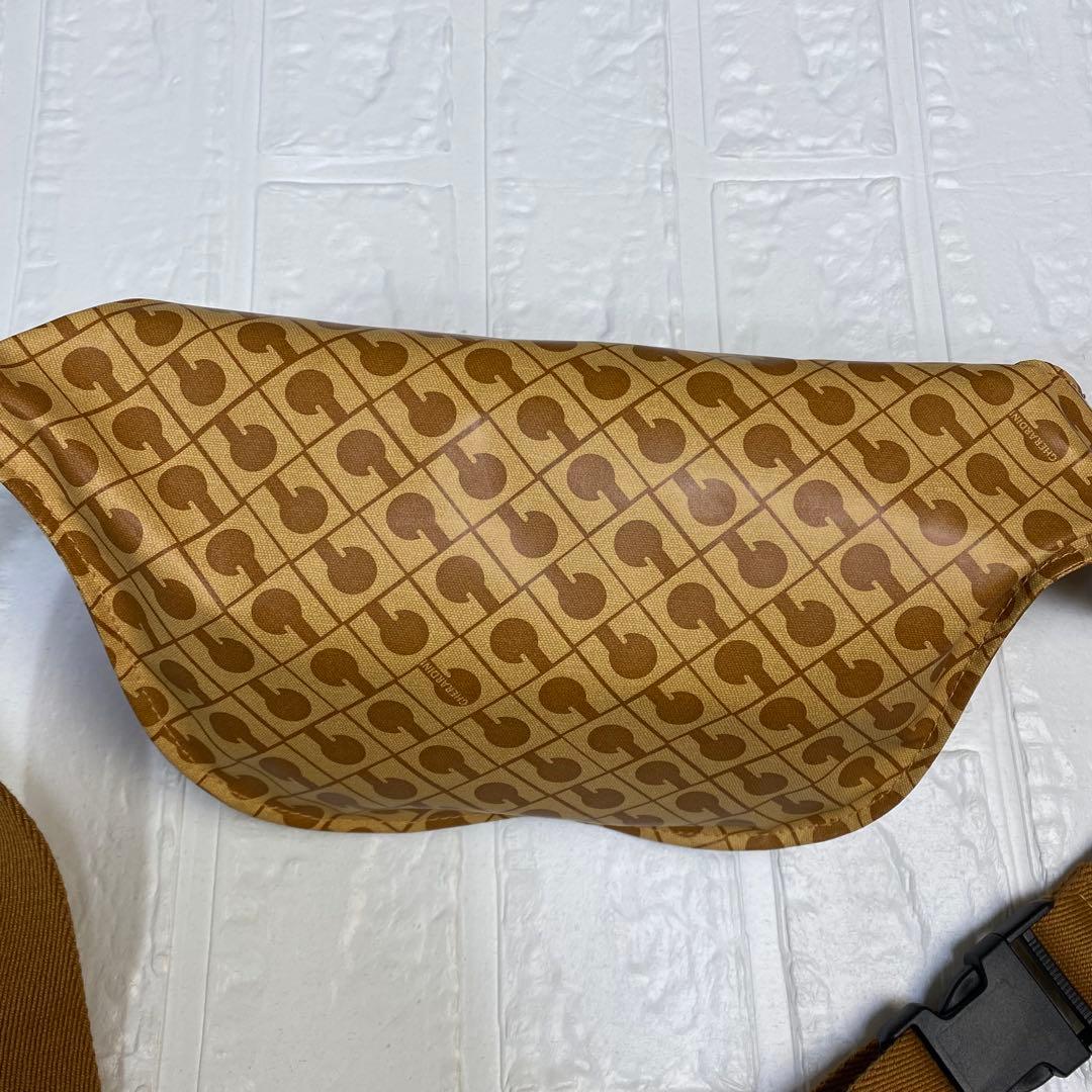 【未使用】ゲラルディーニ　ウエストバッグ　ボディバッグ　ソフティー　ブラウン