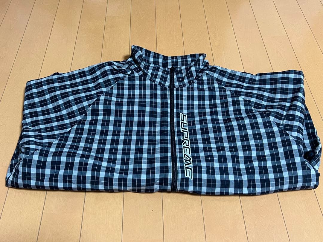 Y*s様 Supreme Plaid Track Jacket \"Black\"