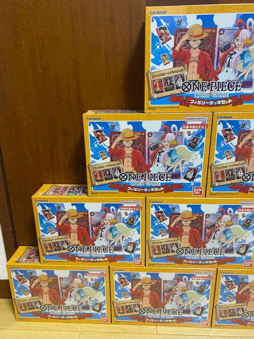 ワンピースカードゲーム ファミリーデッキセット 10個 新品未開封