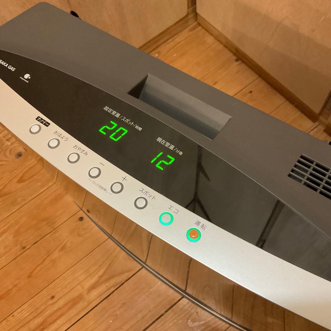 極美品！ノーリツ ガスファンヒーター GFH-4004D 都市ガス ナノイー