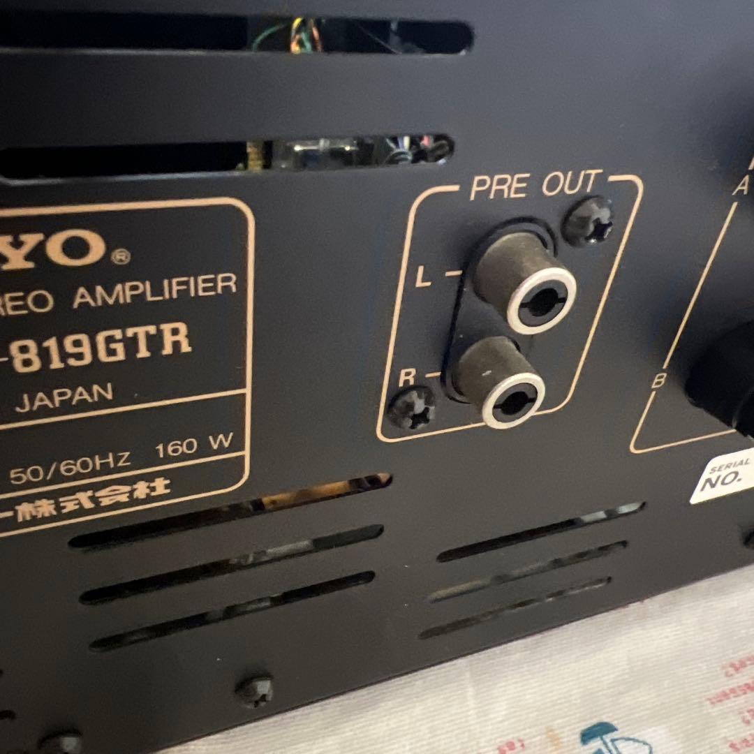 オンキョー　A-819GTR 名機GTR 希少動作品　保証有　美品