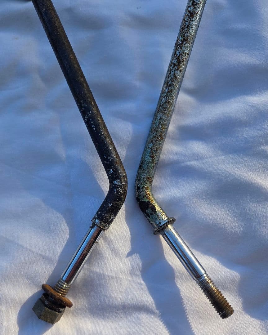 ラビット　スクーター　301 601 オリジナル　ミラー　　富士重工　長方形