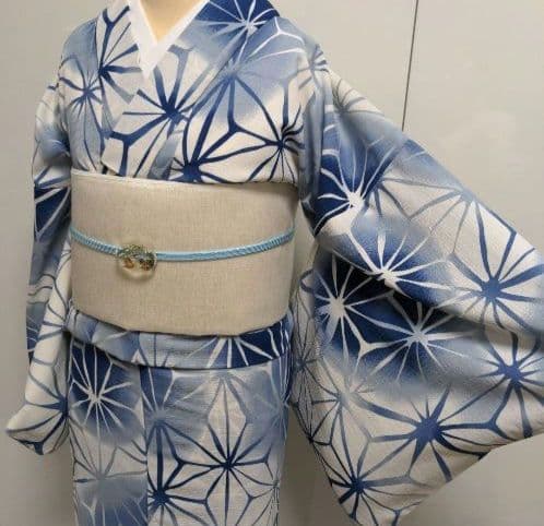 もんきー様　確認用！浴衣　ゆかた　Lサイズ　麻型　浴衣単品販売