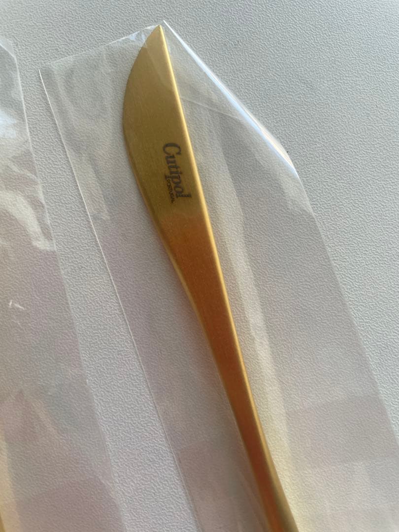 新品CutipolカトラリーMOON MATTE GOLD