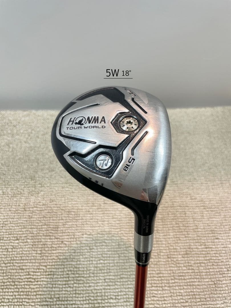 2015年モデルホンマゴルフ(本間ゴルフ) TW727 FW 3.5.7W 3本