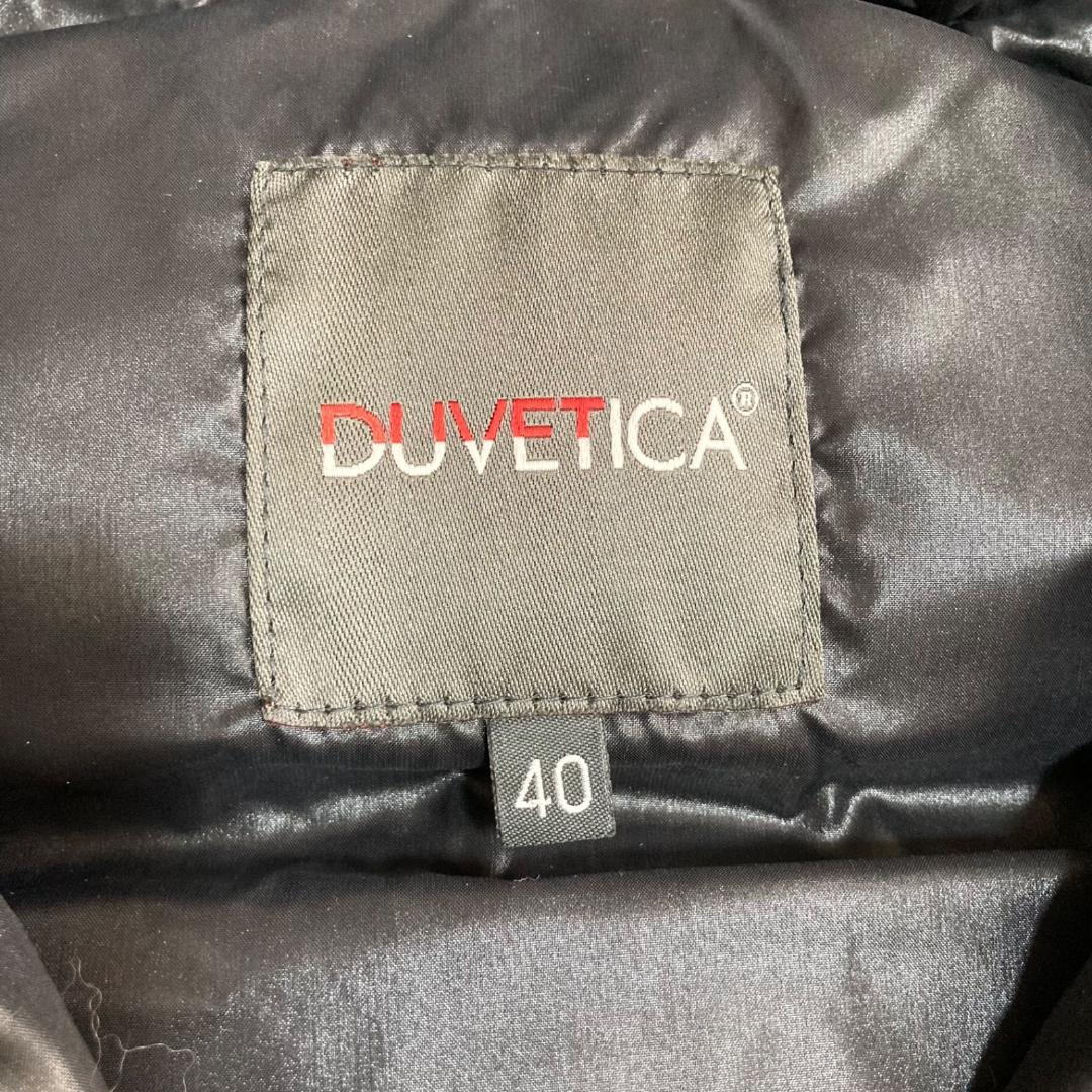 15904✨美品✨Y2K デュベティカ ダウンベスト/40/ブラック