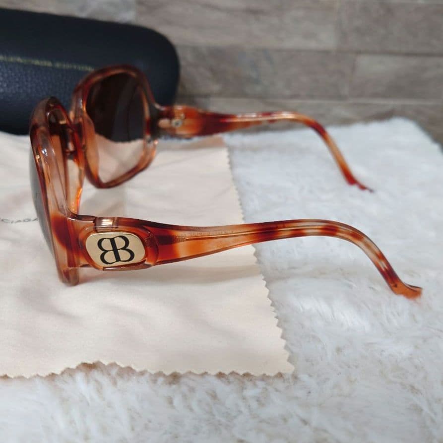 【美品】BALENCIAGA　バレンシアガ　サングラス　ブラウン　グラデーション