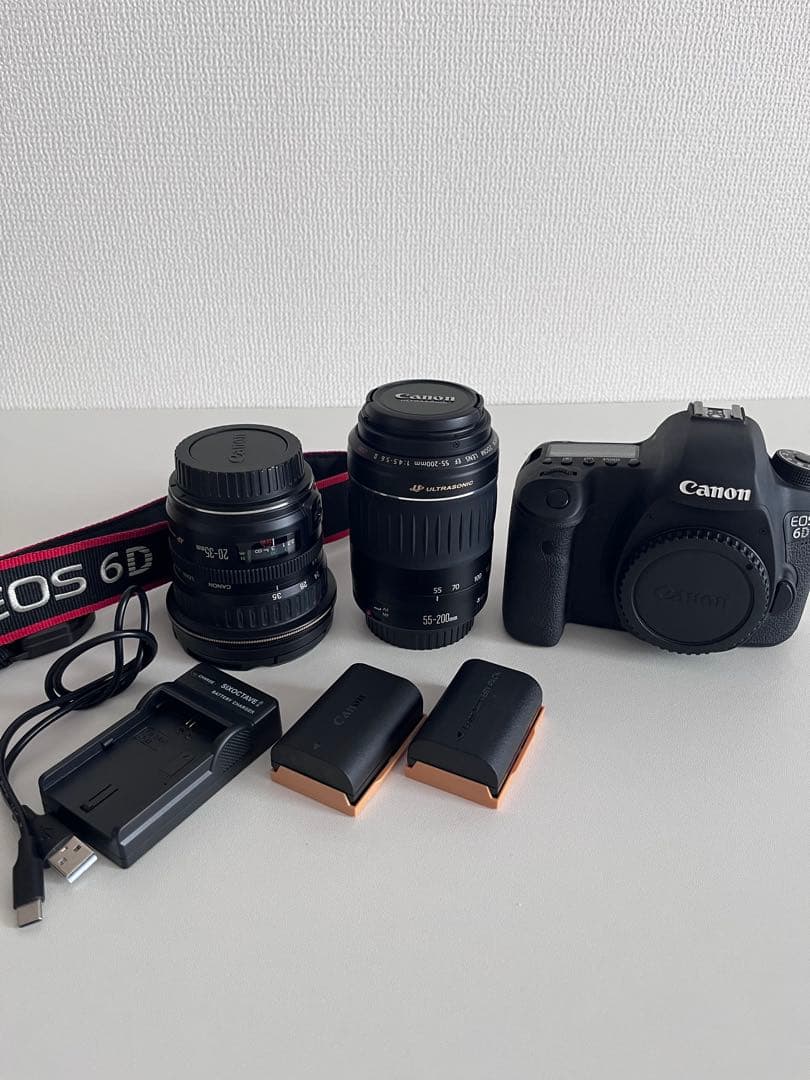 売り切り！美品⭐︎Canon EOS 6D デジタル一眼レフカメラ　レンズ付き