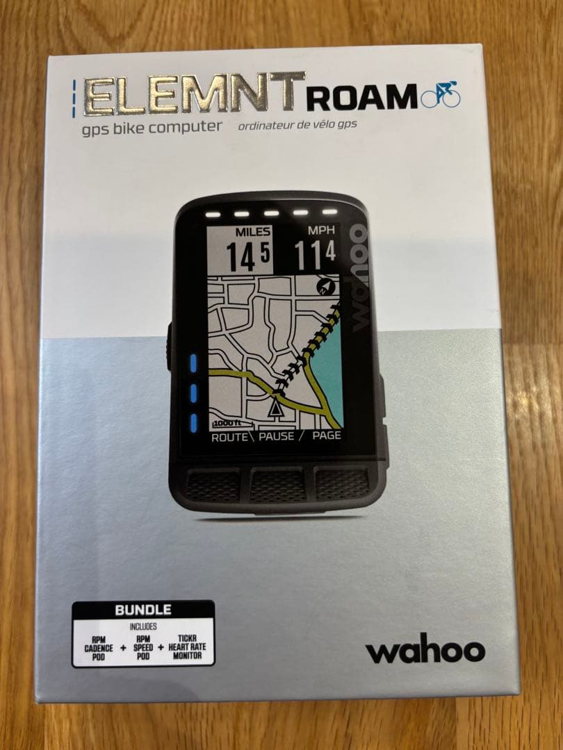 wahoo ELEMNT ROAM GPSバイクコンピューター
