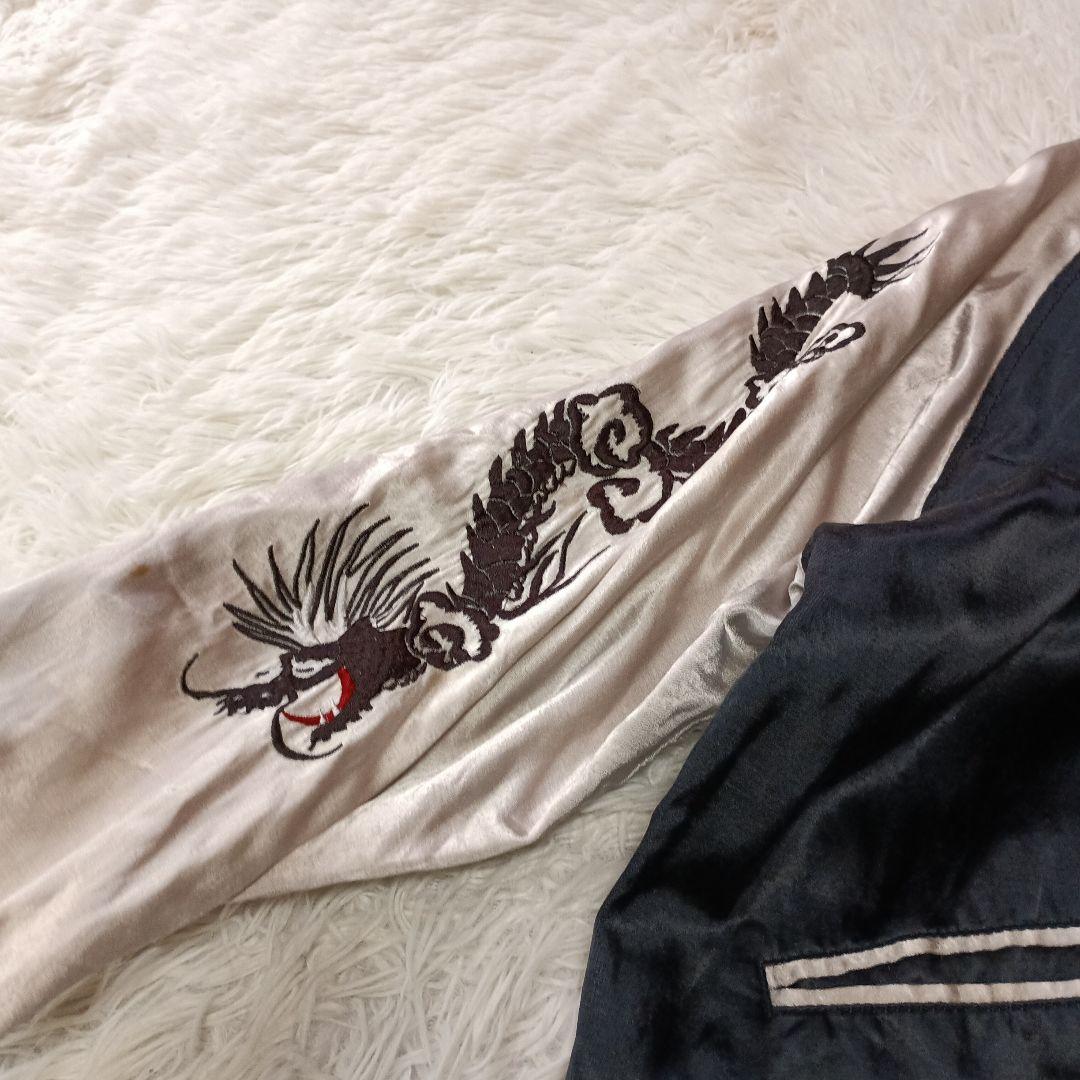 HOUSTON JAPAN ヒューストン リバーシブル スカジャン L