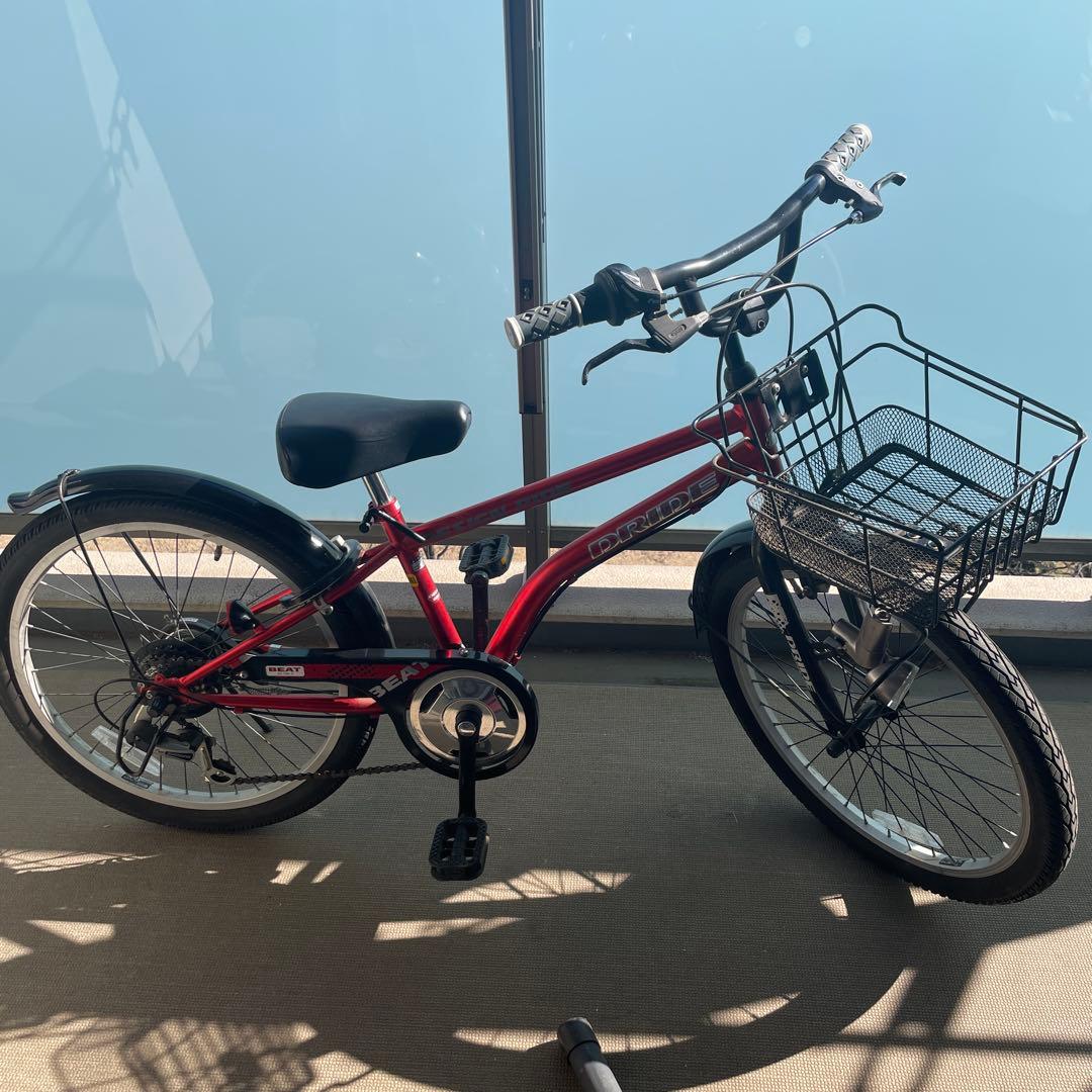 多摩市周囲お届け可) 男の子　自転車　22インチ