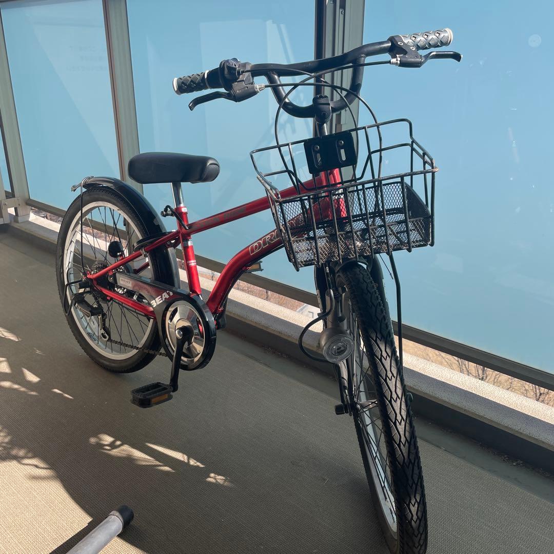 多摩市周囲お届け可) 男の子　自転車　22インチ