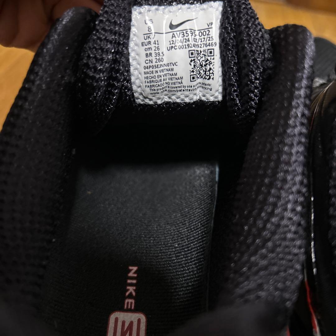 26 SHOX NIKE TL 黒 ブラック スニーカー ナイキ　メンズ