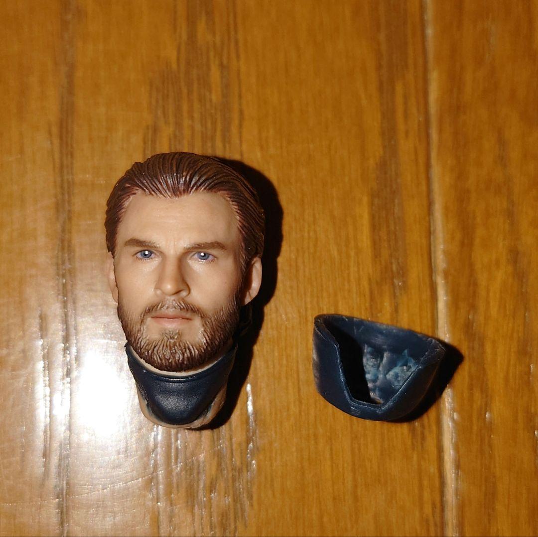 MAFEX　キャプテンアメリカ　インフィニティウォー　閃回Studioヘッド