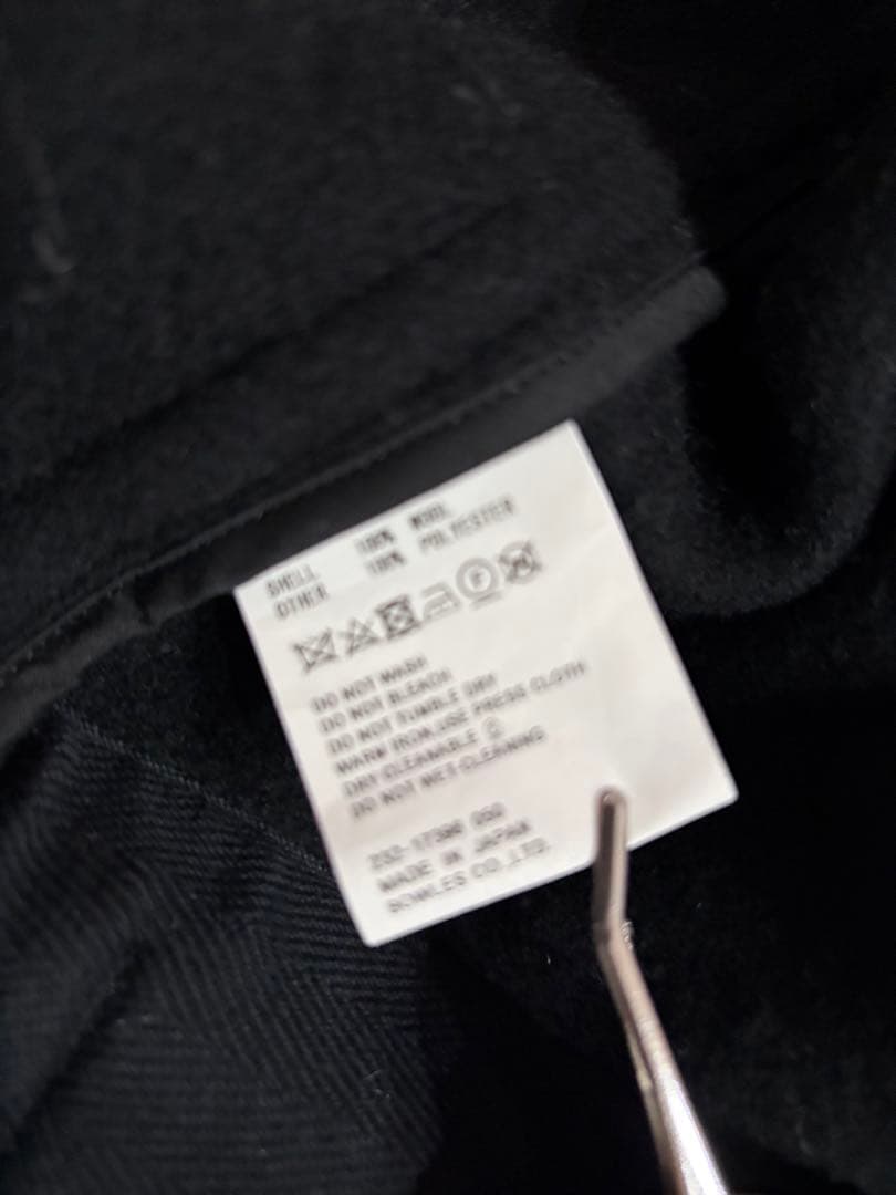 【HYKE(ハイク)】 DOUBLE FACE DUFFEL COAT