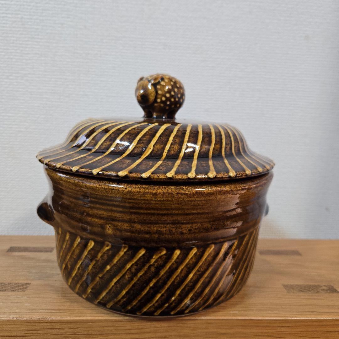 レア‼希少‼【未使用】 ま工房　牧田亮　ハリネズミ土鍋