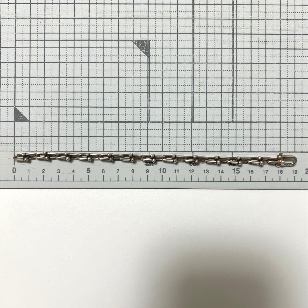 あ*ー様 ティファニー ハードウェア スモール リンク ブレスレット