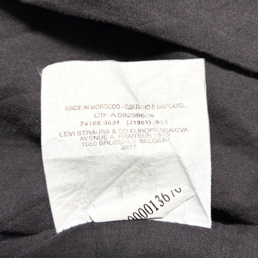 【状態良好】Levi's☆レザージャケット☆羊革☆ブラック☆XXLサイズ☆大きめ