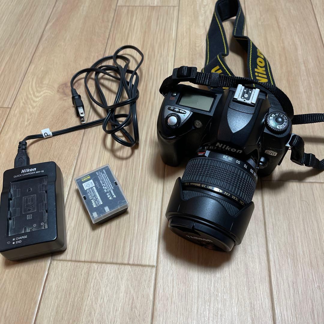 Nikon D70 デジタル一眼レフカメラ Tamron AFレンズ28-300