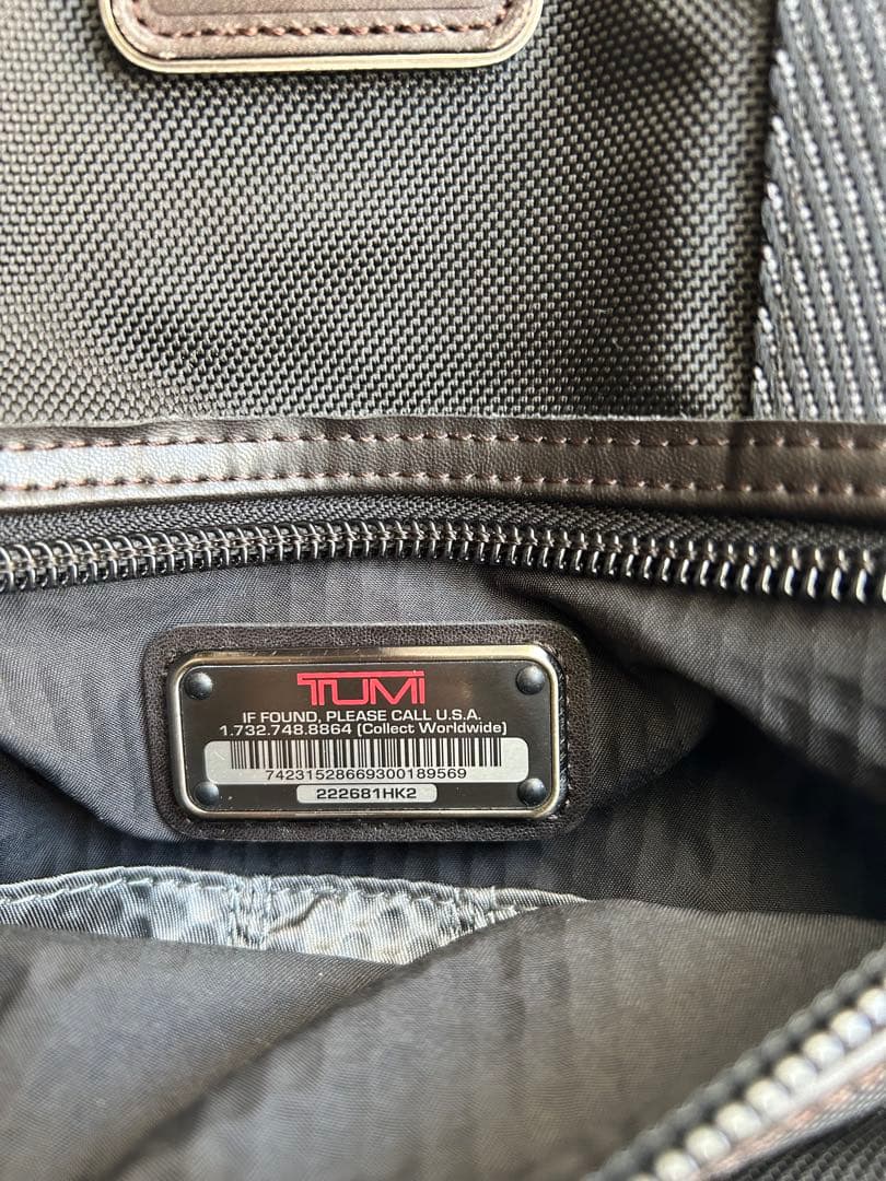 TUMIビジネスリュック222681 TM-168M