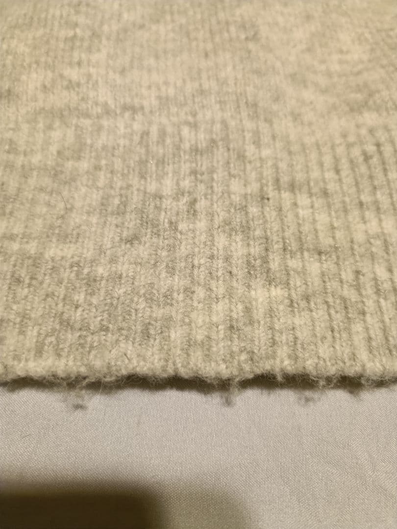 polaura ポローラ モックネックロゴニット