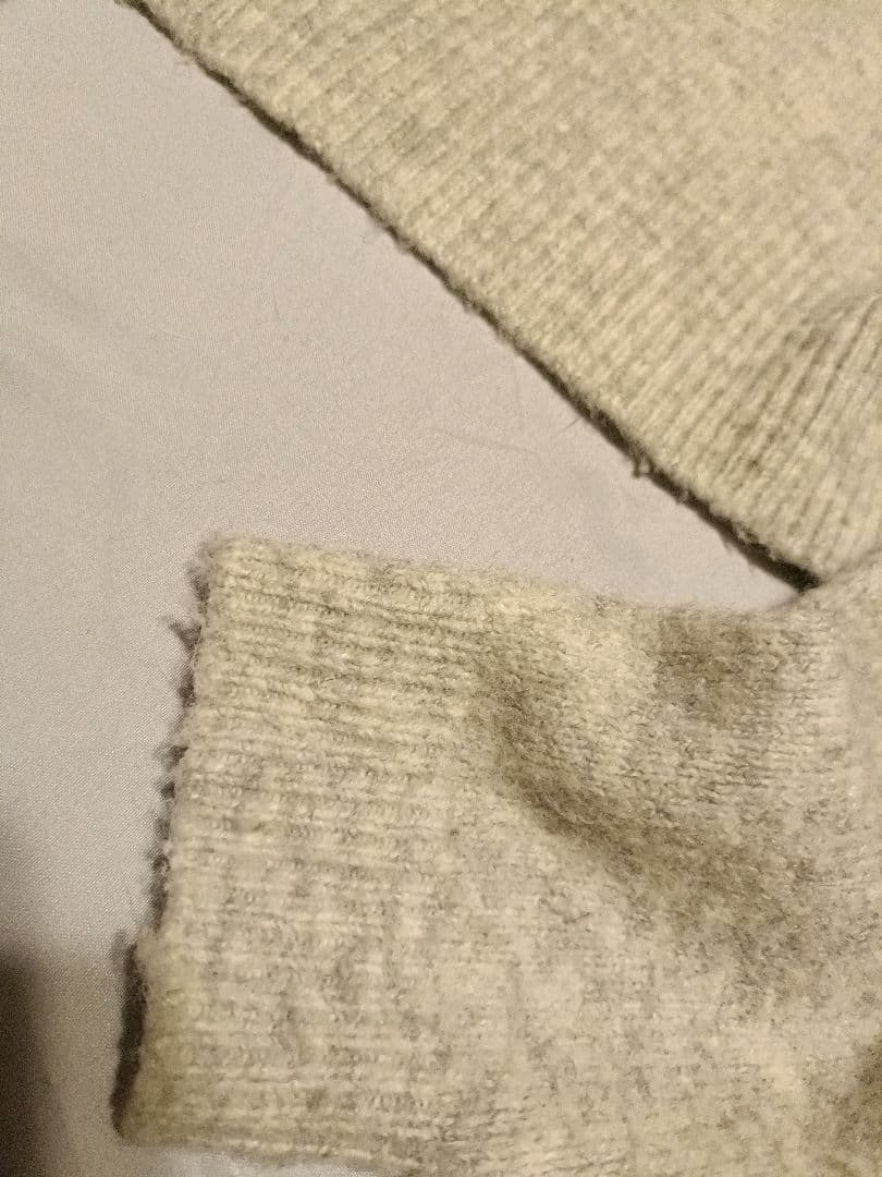 polaura ポローラ モックネックロゴニット