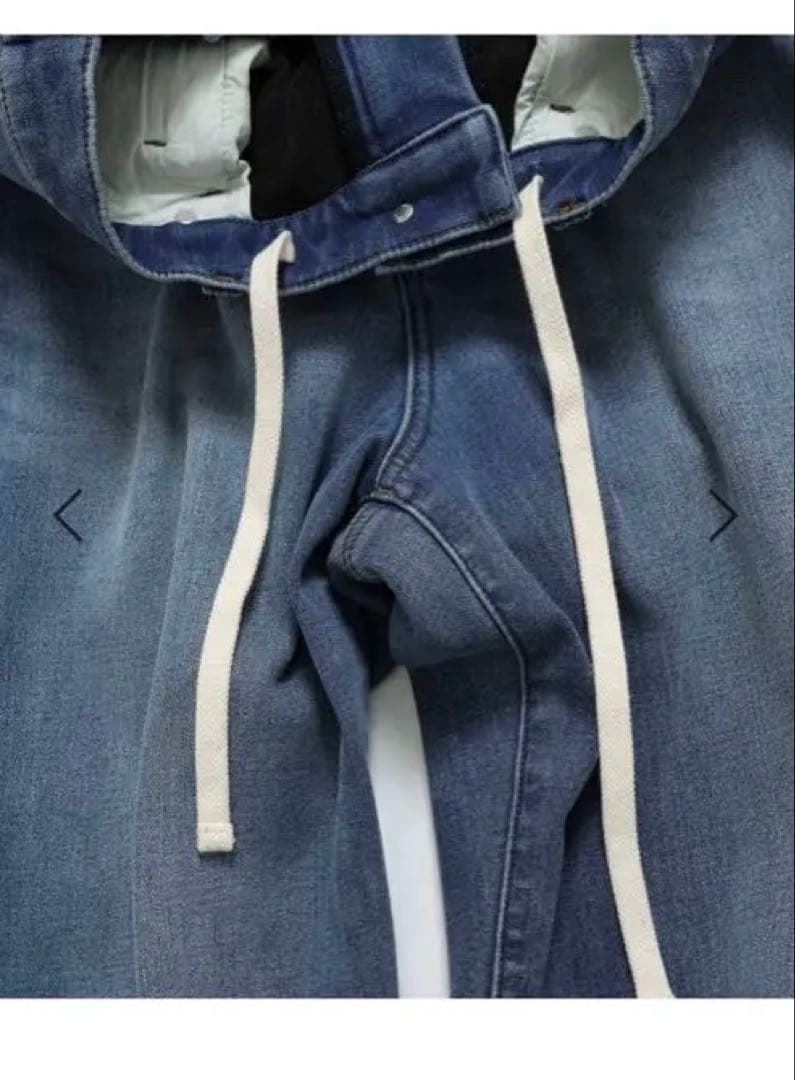 バンヤードストーム　裏起毛インディゴワイドパンツ Sサイズ 試着のみ