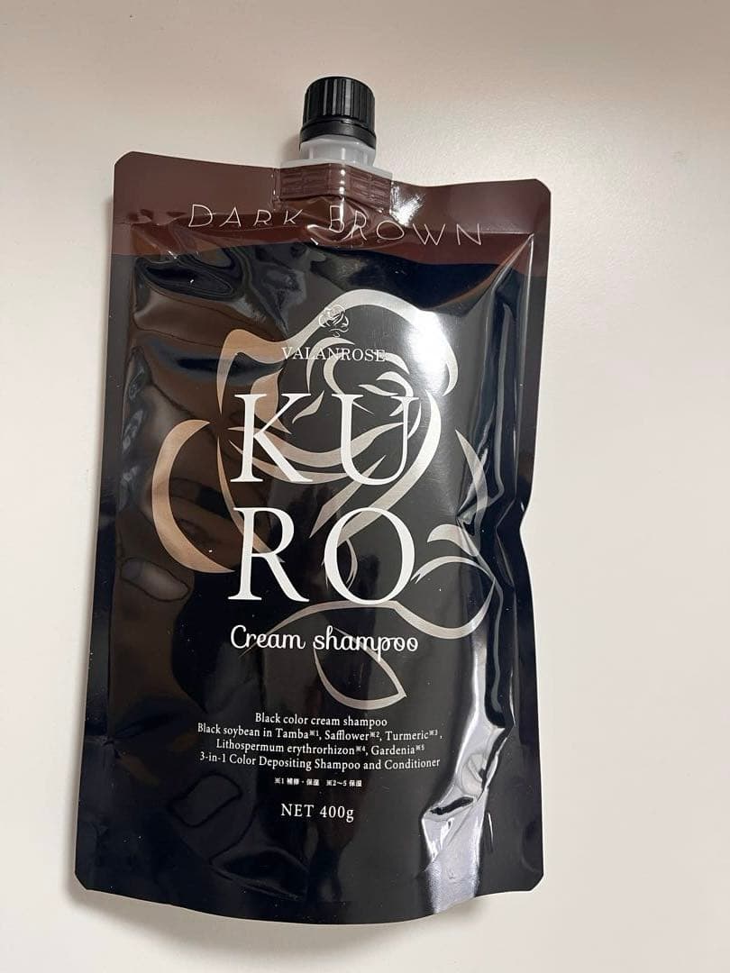 バランローズ　kuroダークブラウン クリームシャンプー （3個まとめて）