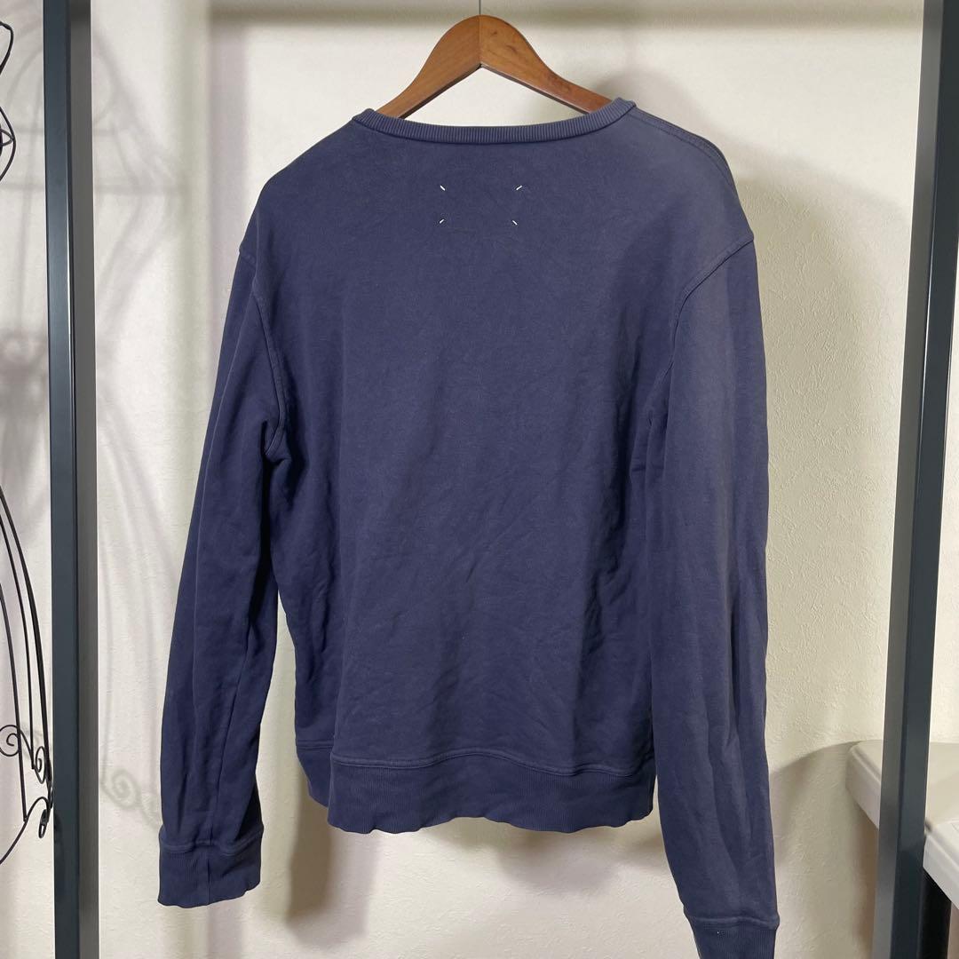 谷*ん様 MAISON MARGIELA ダークブルー　トレーナー