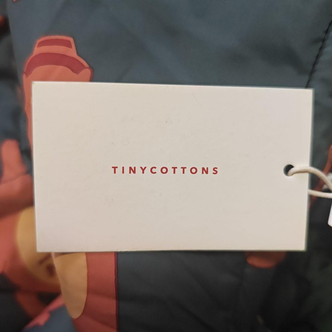 ​【新品】TINYCOTTONS 撥水 くま ジャンプスーツ 12M