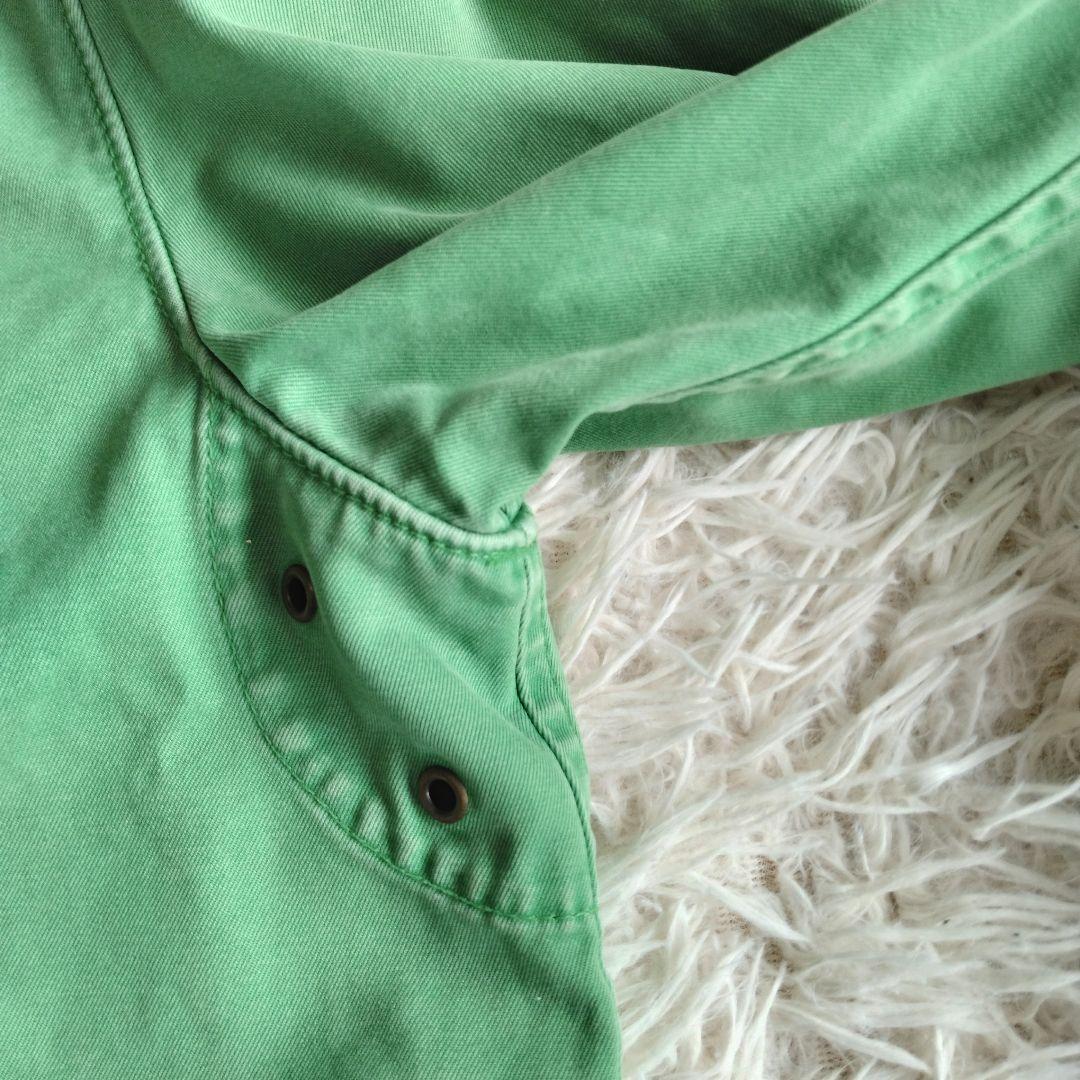 希少✨ポロラルフローレン　スイングトップ　ブルゾン　グリーン　古着　雰囲気◎