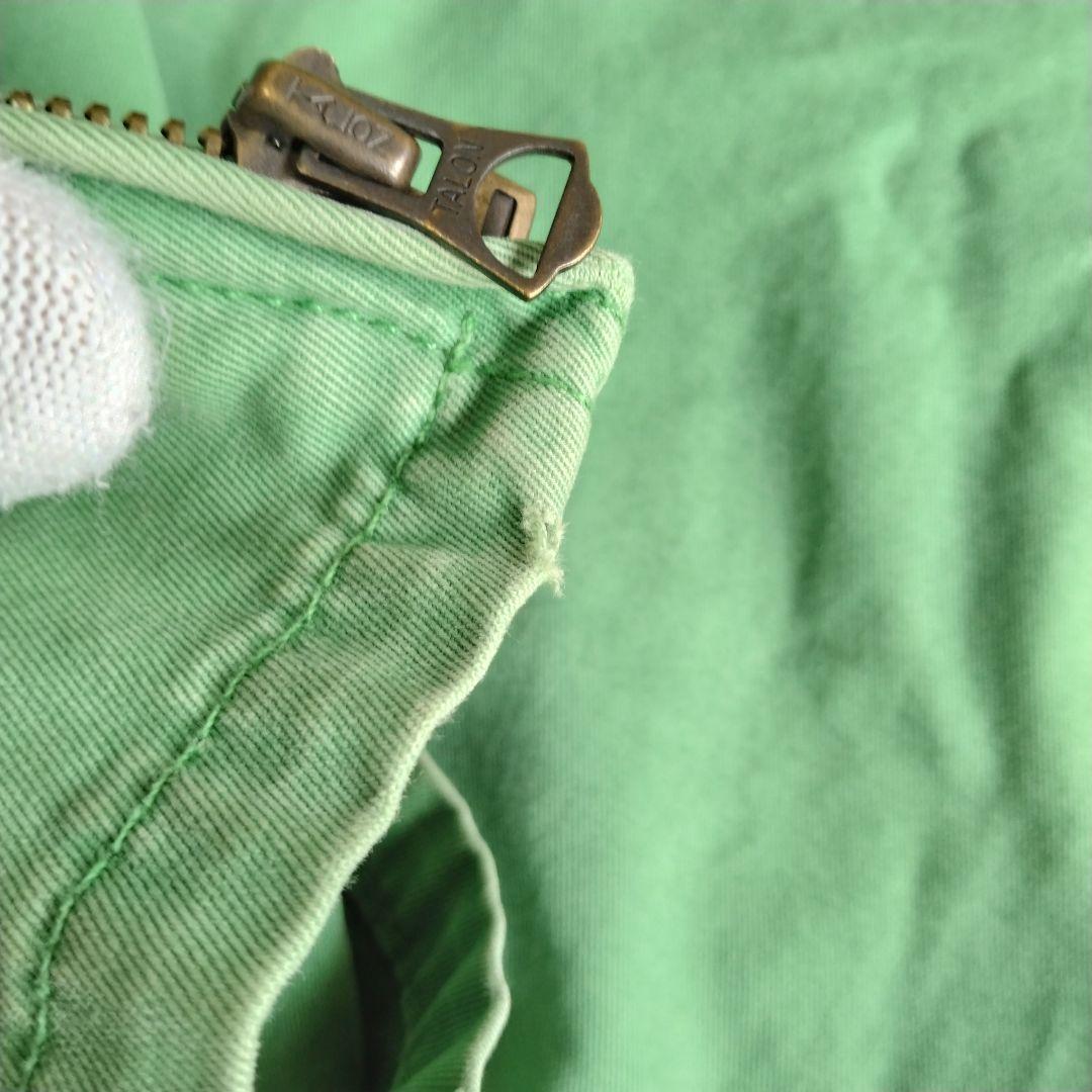 希少✨ポロラルフローレン　スイングトップ　ブルゾン　グリーン　古着　雰囲気◎