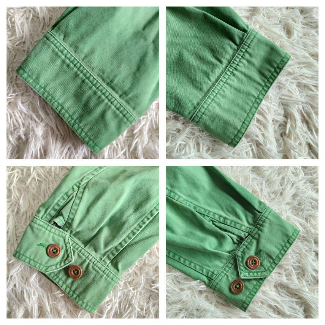 希少✨ポロラルフローレン　スイングトップ　ブルゾン　グリーン　古着　雰囲気◎
